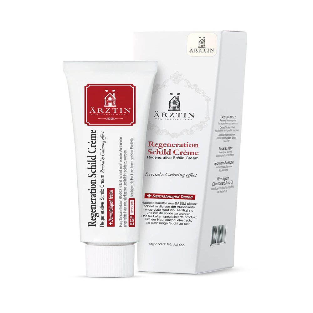 ARZTIN Regenerative Schild Cream, Great for Calming, Anti-aging, Non-sticky Cream