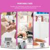 FOMIYES Nail Drill Bit Case for Nails 2 Pack Portable Manicure Tool Box Aluminum Storage Organizer Drill Bit Holder for Salon Home view 2