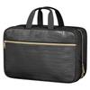 Dot&Dot Spacious Leather Toiletry Bathroom Bag - Hanging Travel Toiletry Bag for Women - Men's & Women's Toiletries Makeup and Cosmetic Organizer for Traveling Women view 3