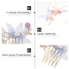 minkissy 1set Chinese Retro Hairpin Tassel Accessories for Elegant Decoration for Weddings Dinners and Photography Traditional Floral Headdress for Women view 4