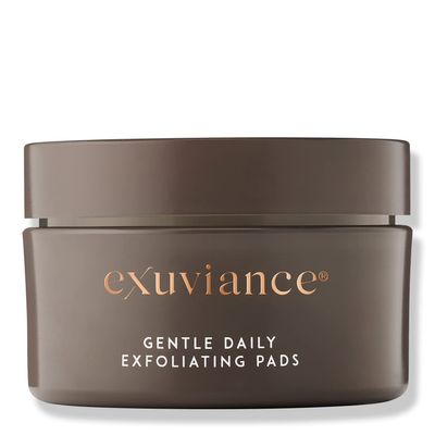 EXUVIANCE Gentle Daily Exfoliating Face Pads with PHA, Vitamin C and E Antioxidants, Green Tea and Cucumber Extracts, 60 pads