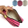 2 Cosmetic Bag Women Makeup Pouch Travel Toiletry Stripe Organizer Storage Girls Makeup Bag Large Beauty Cosmetic Case Toiletry Bag Girls Handbag Purses Organizer Travel Carry on 2 Pack view 2