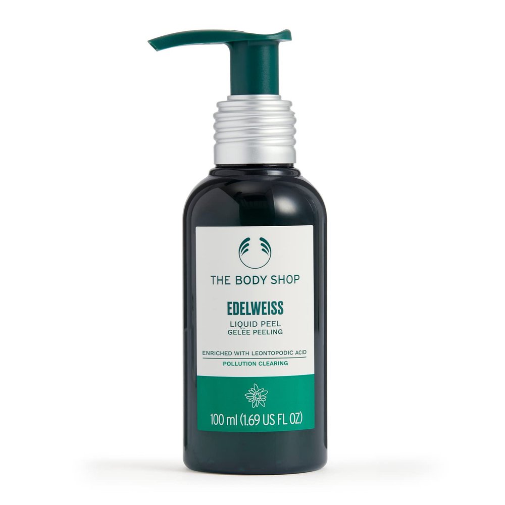 The Body Shop Edelweiss Liquid Peel Exfoliates, Removes Impurities & Pollutants Vegan 100ml