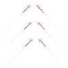 FRCOLOR 18pcs Silicone Lipstick and Eye Shadow Applicator Cover Versatile Makeup Brushes for Lip Color Gloss and Eye Makeup Application for Enthusiasts and Beginners view 4