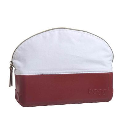 BOGG BAG beauty and the bogg (9x7x3 Cosmetic Bag) (BURGUNDY baller)