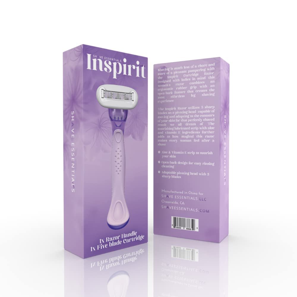 Inspirit Women's Cartridge Razor
