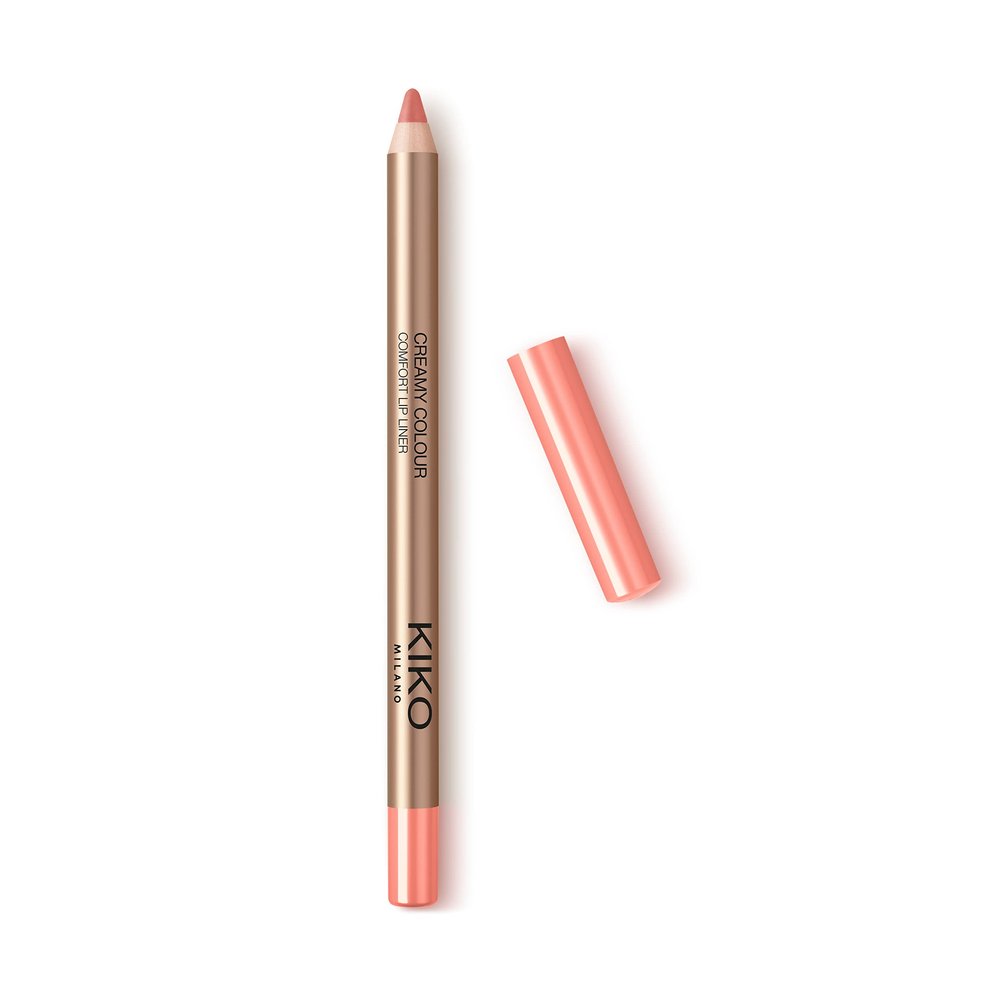 KIKO Milano Creamy Colour Comfort Lip Liner 01 | Long-lasting Lip Pencil