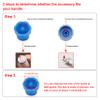 Facial Care Skin Beauty Silicone Tips Water Peeling Tips 3pcs Per Set Elitzia view 4