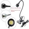 Bovmics USB 3W LED UV Ultraviolet Phone Glue Curing Lamp with Clip and US Power Adapter,UV Led Nail Dryer for Gel Nails,Portable Flexible NAI Light for Mobile Repair,Plug and Play Black view 2