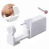 DAMAJI Nose Piercing Kit 2 Pack Self Piercing Gun with Nose Stud, Pink view 3