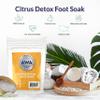AWA Pedicure Foot Soak with Epsom Salts for Soaking for Pain - Muscle Relaxer Foot Soak Salts for Muscle Pain, Foot Aches, and Joint Soreness - Leg Swelling Relief Foot Detox (Citrus) view 2