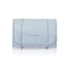 4-in-1 Hanging Cosmetic Bag, Foldable Compact Cosmetic Bag, Roll Up Removable Dividers Makeup Bags with 4 Detachable Compartments for Daily, Travel, and Business Trips, Indoor, Outdoor, Blue view 2