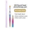 3pcs Acrylic Nail Brush Set For Application,Nail Extension,Nail Brushes for Acrylic Powder, Gel Polish, Extension Gel, 3D Carving & Detailing Design for Beginner & Professional view 2