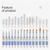 3pcs Acrylic Nail Brush Set For Application,Nail Extension,Nail Brushes for Acrylic Powder, Gel Polish, Extension Gel, 3D Carving & Detailing Design for Beginner & Professional view 3