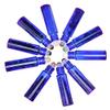 SGerste Natural Crystals Glass Essential Oil Gemstone Roller Ball Chip Inside Bottles 10Pcs view 1