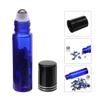 SGerste Natural Crystals Glass Essential Oil Gemstone Roller Ball Chip Inside Bottles 10Pcs view 2