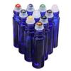 SGerste Natural Crystals Glass Essential Oil Gemstone Roller Ball Chip Inside Bottles 10Pcs view 3