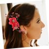 LALAFINA Bridal Hair Accessories Wedding Hair Combs Crystal Hair Comb Headdress Insert Wedding Party Dec view 4