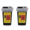 LALAFINA 2Pcs Dispenser Case Sharps Disposal Container Disposal case Sharps Disposal case Safety Razor Bank view 1