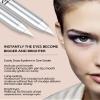 2Pcs White Waterproof Gel Eyeliner Pencil,Highlighter Eye Liner Pencil Natural Matte Long Lasting Super Smooth formula White Eye Liner Eyeshadow Makeup Pens,Eye Brightener Pencil with Pencil Sharpener view 3