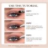 2Pcs White Waterproof Gel Eyeliner Pencil,Highlighter Eye Liner Pencil Natural Matte Long Lasting Super Smooth formula White Eye Liner Eyeshadow Makeup Pens,Eye Brightener Pencil with Pencil Sharpener view 4