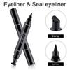 AMY'S DIARY Eyeliner Stamp 2 Pens Winged Stamp Eyeliner, Perfect Wing Cat Eye Stencil Stamp for All Eye Shapes, Winged Eyeliner Stamp, Perfect Wing Cat Eye Liner, Waterproof & Smudge-proof view 3
