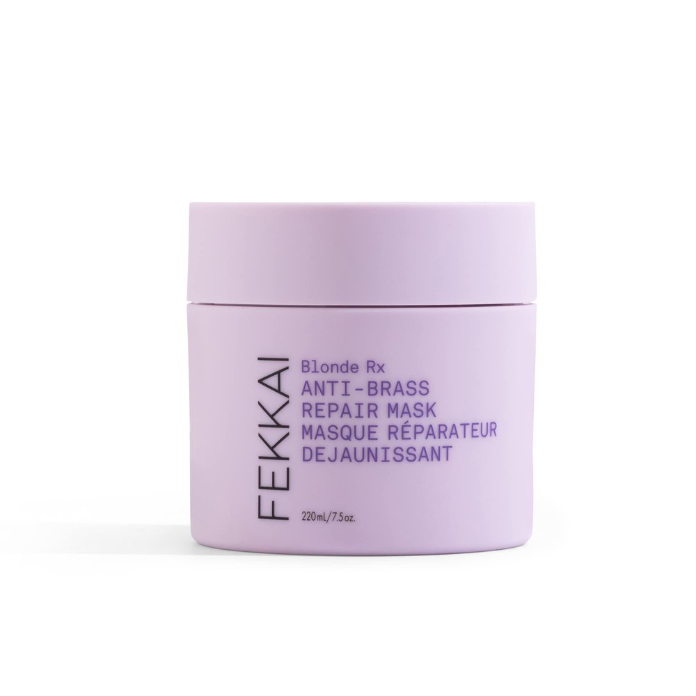 Fekkai Blonde Rx Anti-Brass Repair Mask - 7.5 oz - Leaves Hair 3X Stronger with 67% Less Breakage - Free of Sulfates, Parabens, Phthalates - Vegan, Cruelty-Free