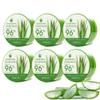 Aloderma Organic Aloe Vera Gel for Body Made within 12 Hours of Harvest, 96% Pure Aloe Vera Gel for Skin, Scalp, & Hair, Soothing Aloe Face Moisturizer, Multipurpose, Hydrating Aloe Gel, 7oz, 6 Pack view 1