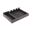 Barber Clipper Tray,Barber Tray, Hair Clippers Trimmer Organizer with Anti Slip Mat for Hair Beauty Salon view 2