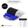 Chris Christensen Artemis Clipper 5 Piece Detachable Comb Set, Dogs, Cats, Pets, Groom Like a Professional, Provides Fine Precision for Delicate Grooms, High-End Metal Comb Blades, Made in Germany view 2