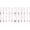 Beavorty 40pcs Eyelash Brush Tubes Set Reusable Makeup Tool Sturdy and Fine Fibers for Eyelash Extensions and Daily Use Lightweight for Travel view 1