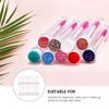Beavorty 40pcs Eyelash Brush Tubes Set Reusable Makeup Tool Sturdy and Fine Fibers for Eyelash Extensions and Daily Use Lightweight for Travel view 4