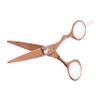 Cricket Centrix Roc-It Dog 6 Titanium Shear Professional Stylist Hair Cutting Scissor Lightweight, Rose Gold view 3