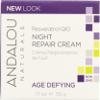 Andalou Naturals Resveratrol Q10 Night Repair Cream, Age Defying, Non GMO, Gluten Free, 1.7 Ounces (Pack Of 1) view 1