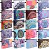 Dunzy 20 Pcs Makeup Bags Bulk Graduation Gift Cosmetic Bag Makeup with Zipper Pouch Waterproof Portable Travel Toiletry for Women Teacher Birthday Thanksgiving Christmas Gifts(Mandala) view 1