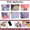 Dunzy 20 Pcs Makeup Bags Bulk Graduation Gift Cosmetic Bag Makeup with Zipper Pouch Waterproof Portable Travel Toiletry for Women Teacher Birthday Thanksgiving Christmas Gifts(Mandala) view 3