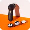 Cosmopolitan Electric Face Cleansing Brush, Spin Brush for Face, Facial Brush for Skin Cleansing and Exfoliating, Face Spin Brush for Acne, Cleaning Skin & Makeup Removal, Pore Cleaner, Black & Gold view 2