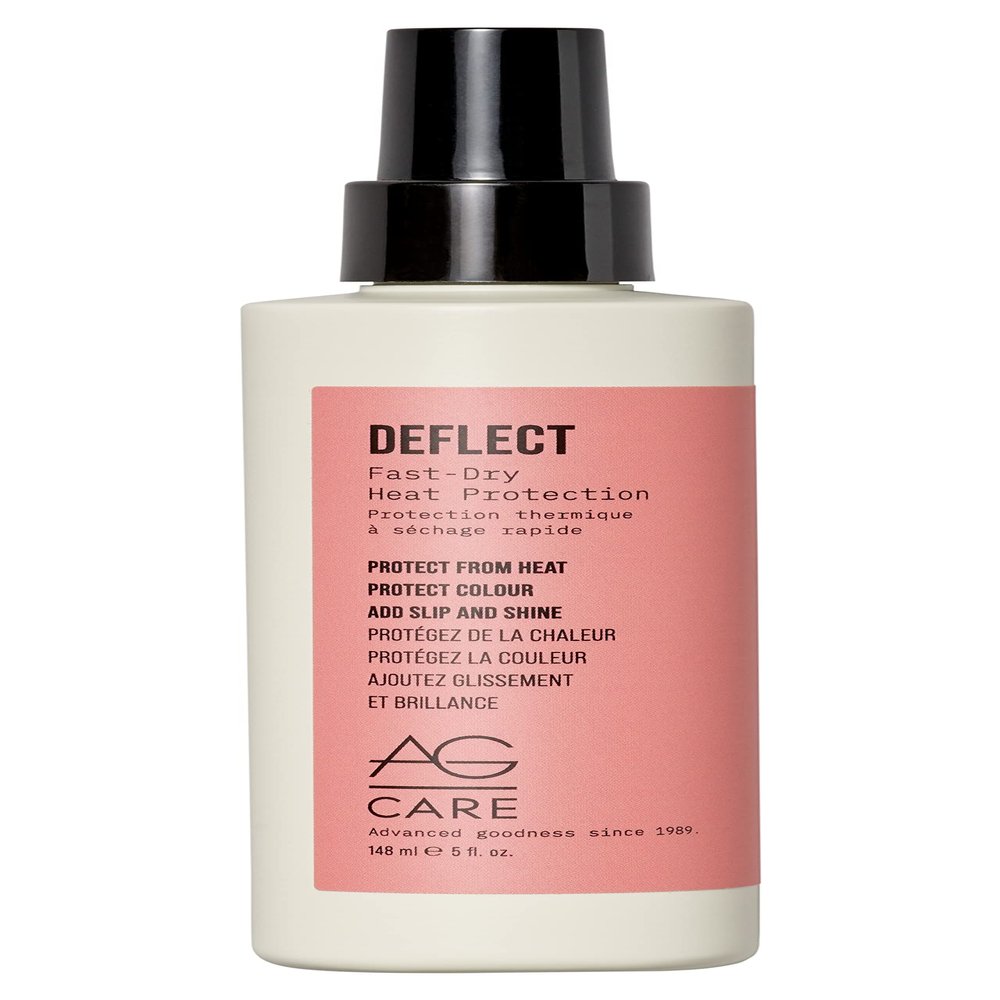 AG Care Deflect Fast-Dry Heat Protection, Ultra-Light Thermal Protection Spray - Smooth and Shine, 5 Fl Oz