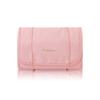 4-in-1 Hanging Cosmetic Bag, Roll Up Removable Dividers Makeup Bags, Foldable Compact Cosmetic Bag with 4 Detachable Compartments for Daily, Travel, and Business Trips, Pink view 2
