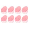 Ciieeo Silicone Lip Brush Cover Pack of 8 Reusable Makeup Brush Protectors with Suction Cup Travel-Friendly Lip Dust Caps for Cosmetic Storage view 1
