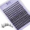 B&Q Wispy Lash Clusters Full B28,Eyelash Clusters 156PCS Comfortable band Cluster Eyelash Extensions,8-18mm Volume Individual Lashes Lightweight D Curl Lash Clusters Soft Eyelashes Natural Look(B28) view 1