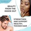 AYADARA Hair Skin and Nails Vitamins 60 Capsules, Premium Biotin Hair Growth Vitamins, Skin, Nail - Hair Growth Supplement, Natural Hair, Skin, Nails Vitamins for Women & Men - Non-GMO, Gluten Free view 4