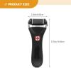 minkissy 1set Electric Foot Pedicure Tool Rechargeable Exfoliator for Dead Skin Removal Ergonomic Handle Easy to Clean for Smooth Feet Care view 2