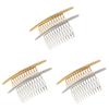 6 Pcs Alloy Side Hair Clips and Barrettes for Women and Girls - Simple Hair Combs, Bobby Pins, Hairpins, and Clamps view 1