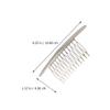 6 Pcs Alloy Side Hair Clips and Barrettes for Women and Girls - Simple Hair Combs, Bobby Pins, Hairpins, and Clamps view 2