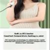 YBDXHA Lazy People Do Not Hurt The Hair Splint Dual-Purpose Comb Negative Ion Hair Care Hair Curling Iron is Very Suitable for Professional Salons at Home,Knight Black view 3