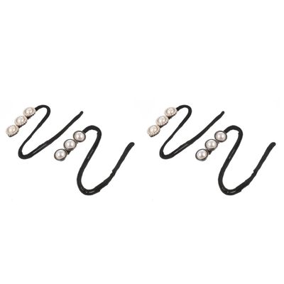 KALLORY 4 Pcs Retro Hair DIY Hair Accessories Donut Bun Makers DIY Hairstyle Tools Hair Styling Accessories for Women Hair Design Tools Hair Modelling Tool Bun Makers Hair