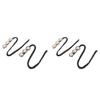 KALLORY 4 Pcs Retro Hair DIY Hair Accessories Donut Bun Makers DIY Hairstyle Tools Hair Styling Accessories for Women Hair Design Tools Hair Modelling Tool Bun Makers Hair view 1