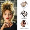 KALLORY 4 Pcs Retro Hair DIY Hair Accessories Donut Bun Makers DIY Hairstyle Tools Hair Styling Accessories for Women Hair Design Tools Hair Modelling Tool Bun Makers Hair view 2
