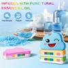 Rainbow Bath Bombs for Kids, Handmade 4 Pcs Kid Bath Bombs Gift Set, Christmas Stocking Stuffers for Kids Christmas Gifts for Girls Women Bubble Bath view 2